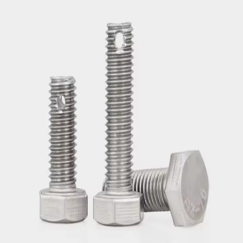 Hexagon Bolts With Cotter Pin Hole